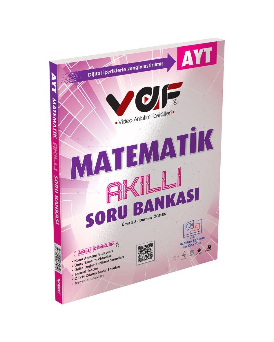 Vaf Yayınları YKS AYT Soru Bankası Matematik - 2022