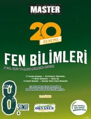 Okyanus Yayıncılık 8. Sınıf Master 20 Fen Bilimleri Denemesi