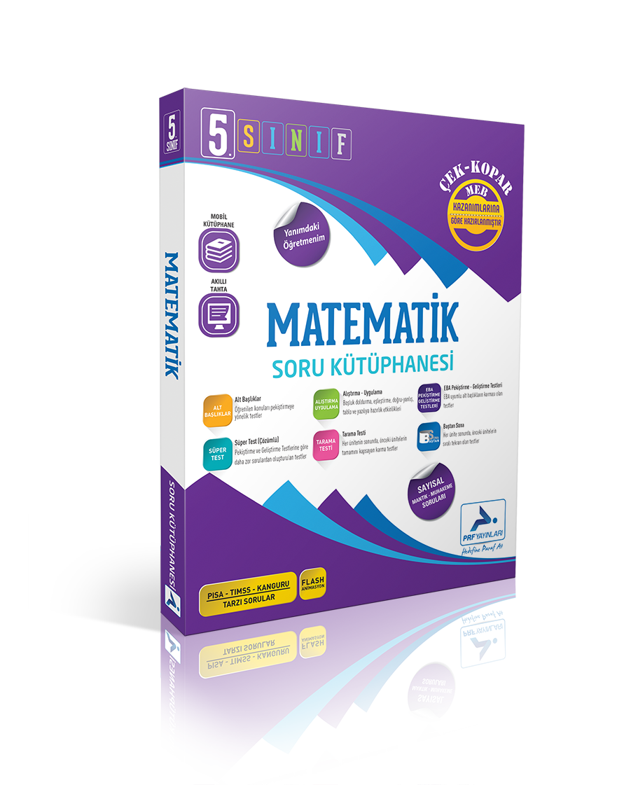 Paraf Yayınları 5. Sınıf  Matematik Soru Kütüphanesi