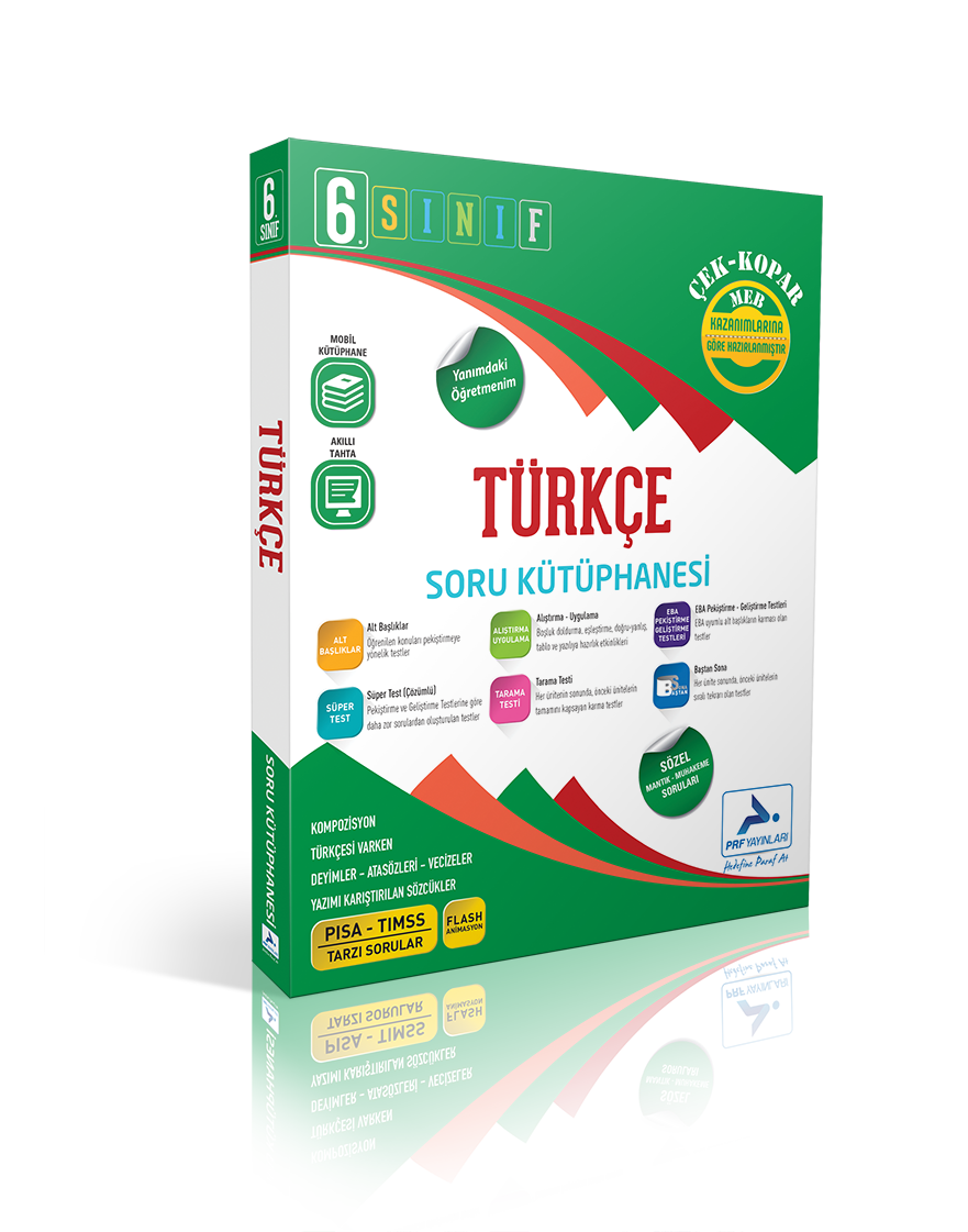 Paraf Yayınları 6. Sınıf Türkçe Soru Kütüphanesi
