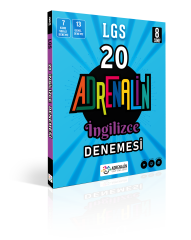 Adrenalin Yayınları 8.Sınıf İngilizce 20 Branş Deneme