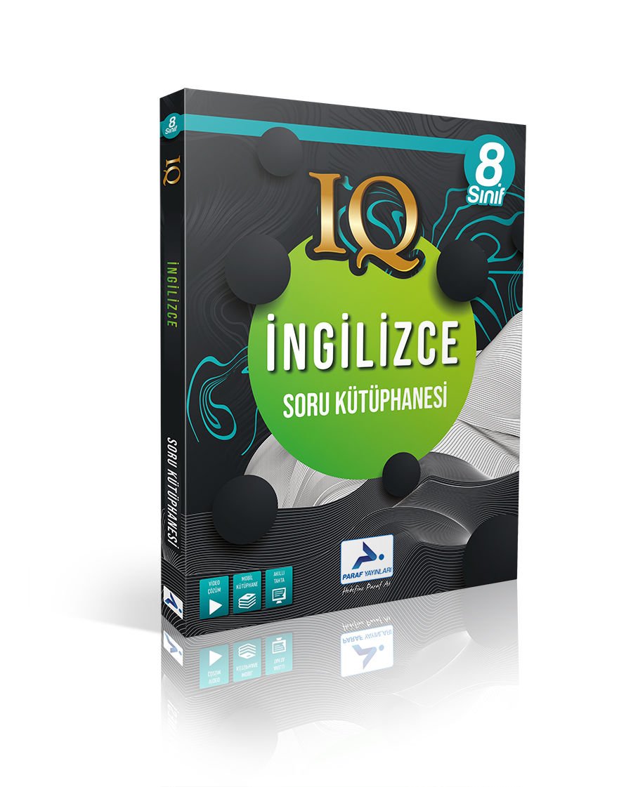 Paraf Yayınları 8.Sınıf IQ İngilizce Soru Kütüphanesi