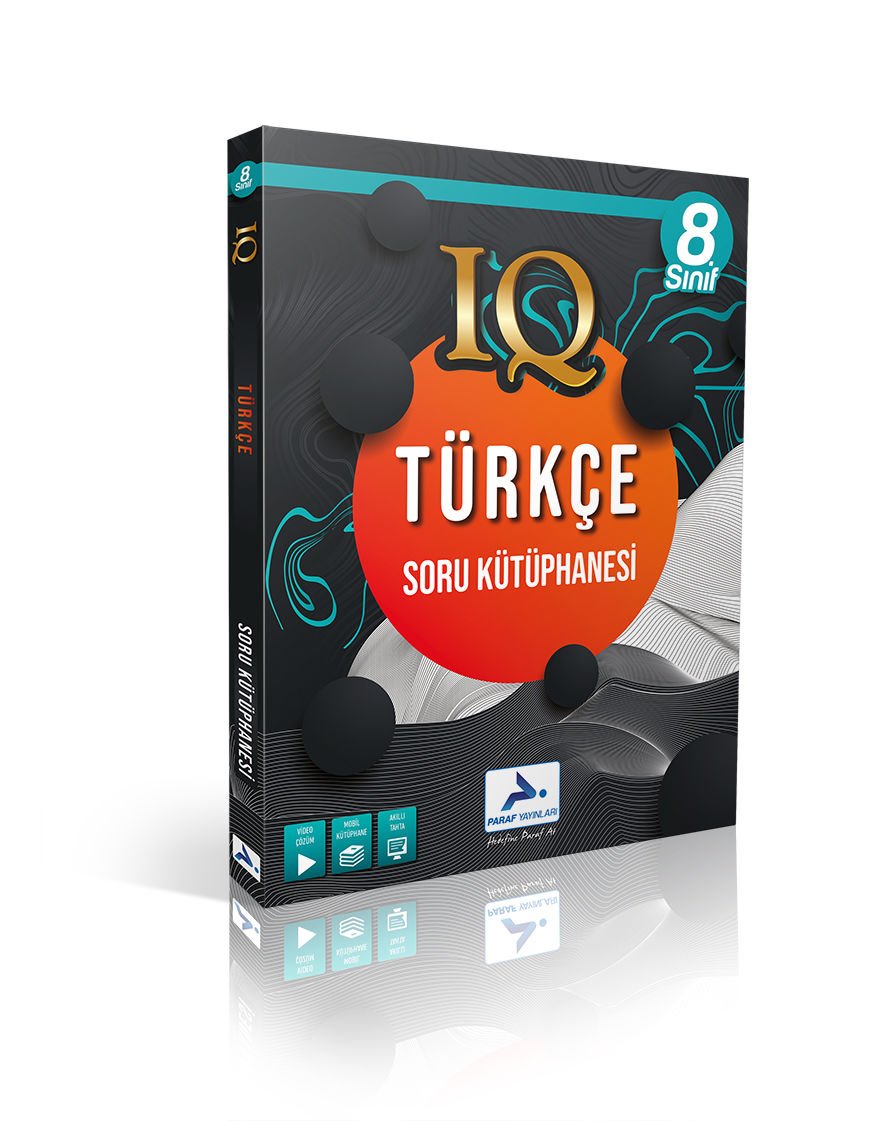 Paraf Yayınları 8.Sınf IQ Türkçe Soru Kütüphanesi