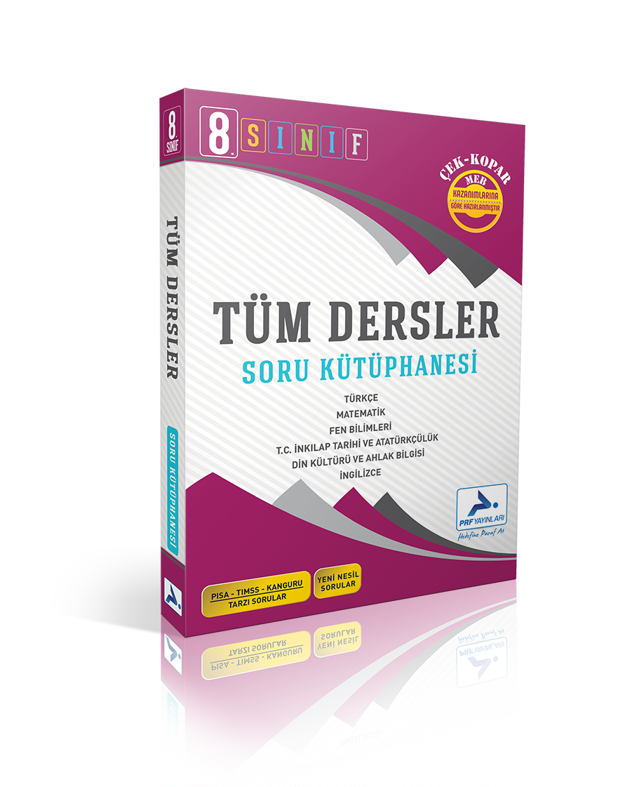 Paraf Yayınları 8.Sınıf Tüm Dersler Soru Kütüphanesi
