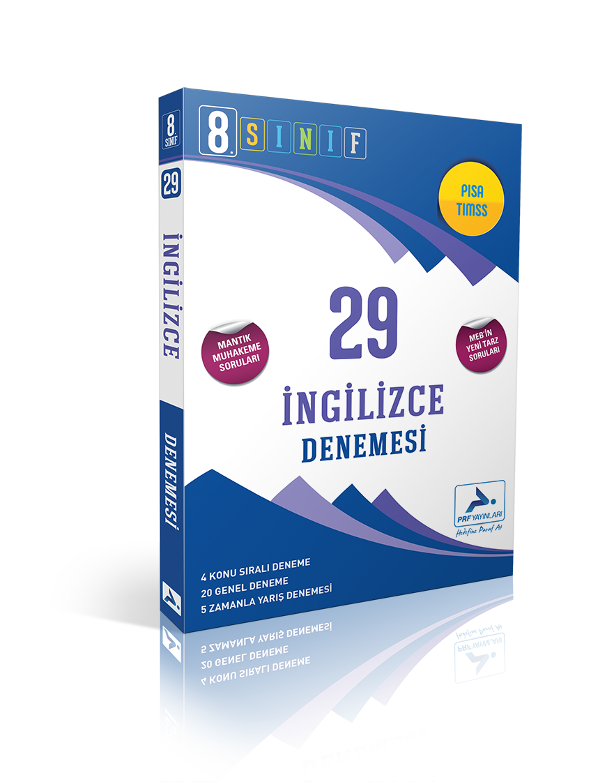 Paraf Yayınları 8. Sınıf İngilizce 29'lu Branş Deneme