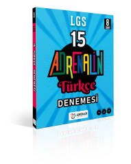 Adrenalin Yayınları 8.Sınıf Türkçe 15 Branş Deneme