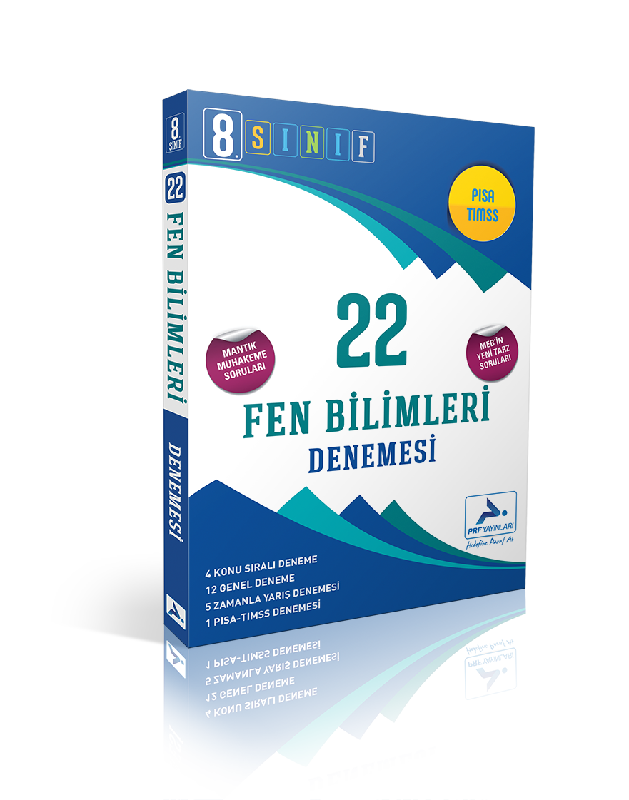 Paraf Yayınları 8. Sınıf Fen Bilimleri 22'li Branş Deneme