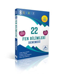 Paraf Yayınları 8. Sınıf Fen Bilimleri 22'li Branş Deneme