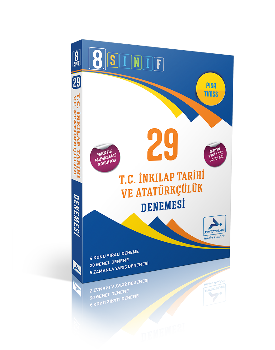 Paraf Yayınları 8. Sınıf İnkılap Tarihi 29‘lu Branş Deneme