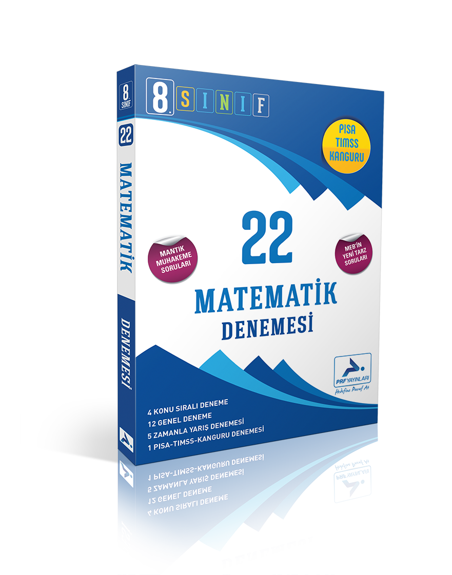 Paraf Yayınları 8. Sınıf Matematik 22'li Branş Deneme