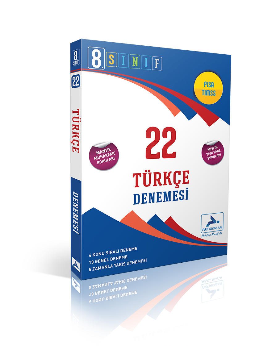 Paraf Yayınları 8. Sınıf Türkçe 22'li Branş Deneme