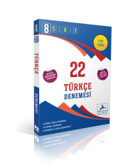 Paraf Yayınları 8. Sınıf Türkçe 22'li Branş Deneme