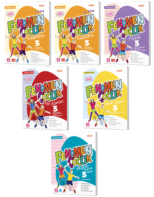 Fenomen Çocuk 3. Sınıf (3. Paket Seti 6 Kitap)