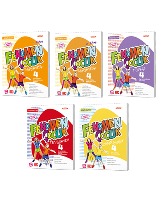 Fenomen Çocuk 4. Sınıf (Temel Paket Seti 5 Kitap)