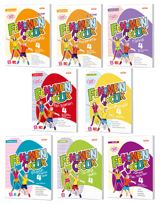 Fenomen Çocuk 4. Sınıf (6. Paket Seti 8 Kitap)