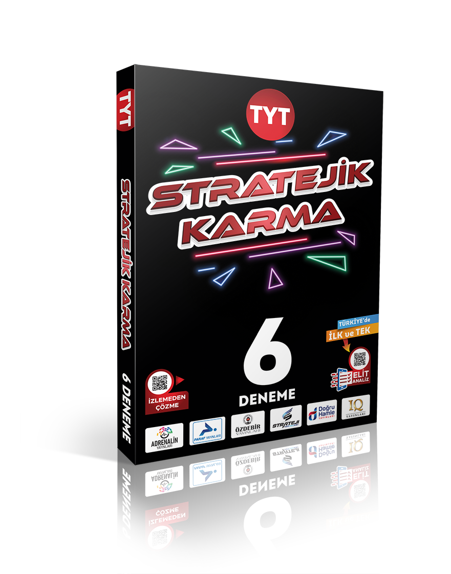 Paraf Yayınları Stratejik Karma TYT 6 Fasikül Deneme