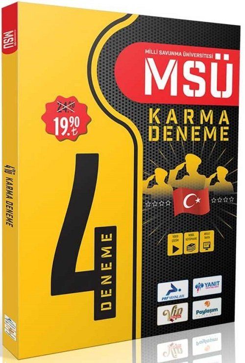 Paraf Yayınları Msü (Milli Sav. Üniv.) Karma 4 Fasikül Deneme
