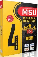 Paraf Yayınları Msü (Milli Sav. Üniv.) Karma 4 Fasikül Deneme