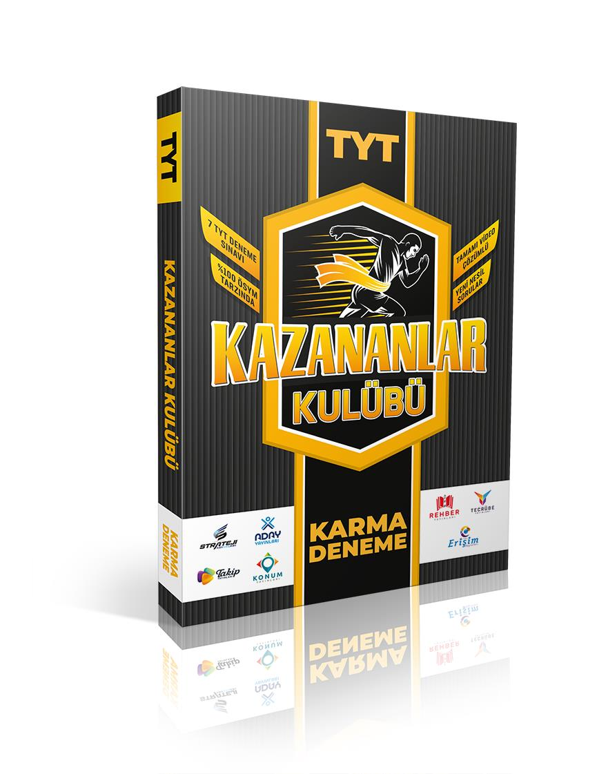 Paraf Yayınları TYT Karma Deneme Kazananlar Kulübü 7 Video Çözümlü Deneme
