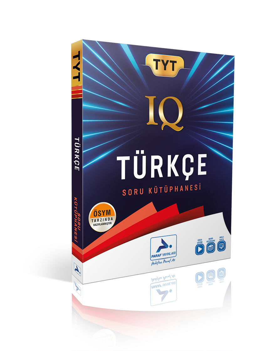 Paraf Yayınları TYT IQ Türkçe Soru Kütüphanesi