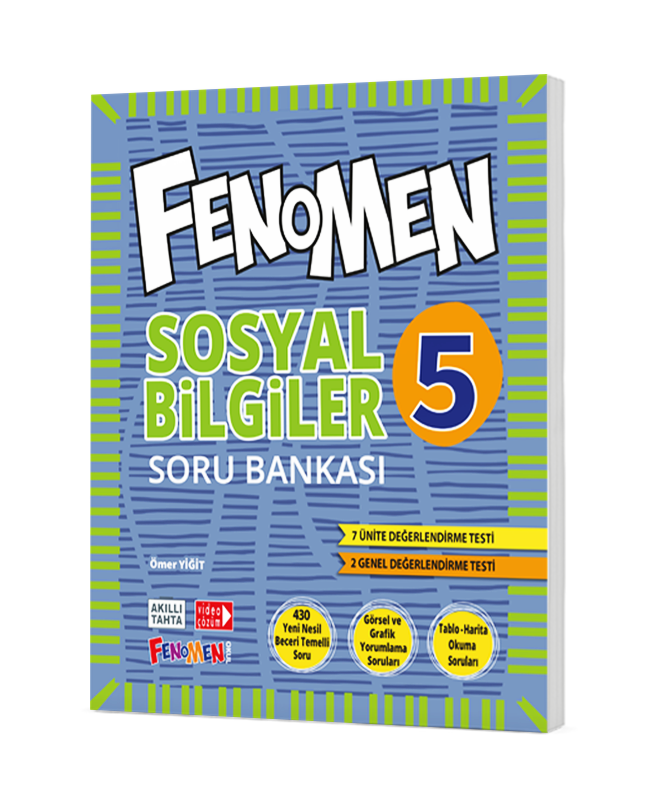 Fenomen 5. Sınıf Sosyal Bilgiler Soru Bankası