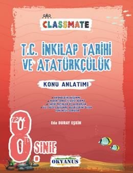 Okyanus Yayıncılık 8. Sınıf Classmate Din Kültürü Ve Ahlak Bilgisi Konu Anlatımı