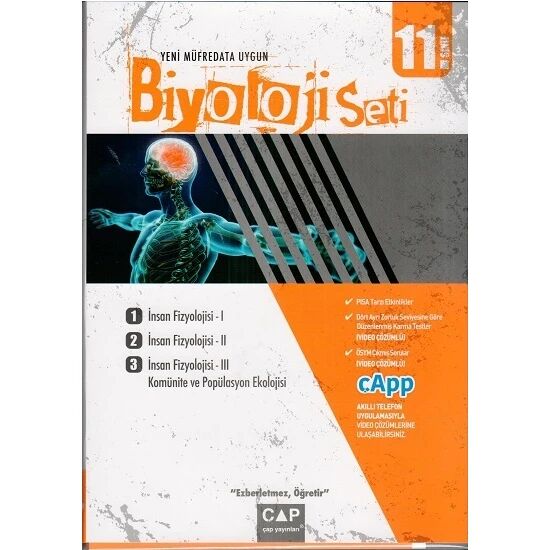 Çap Yayınları 11. Sınıf Set Anadolu Biyoloji - 2022