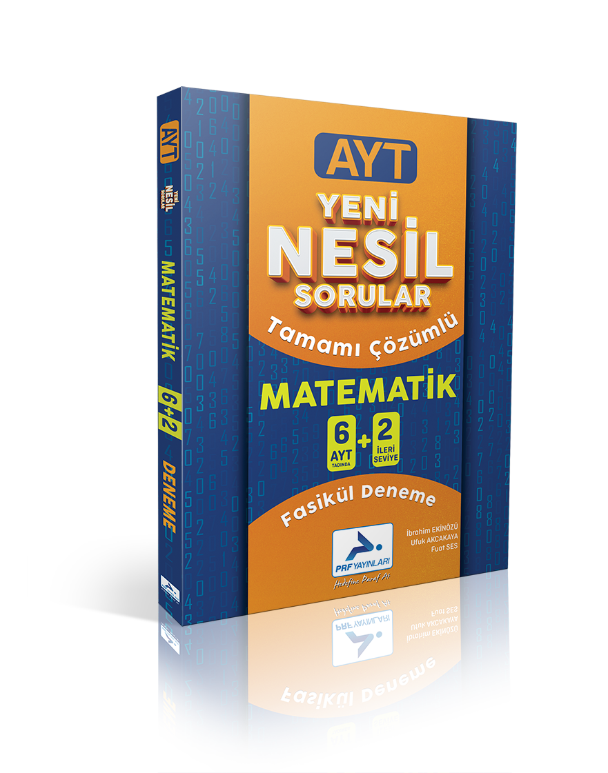 Paraf Yayınları AYT 6+2 Çözümlü Matematik Fasikül Deneme
