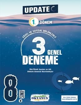 Okyanus Yayıncılık 8. Sınıf Update 1. Dönem 3 Genel Deneme