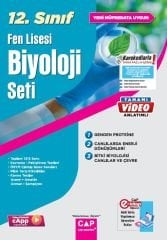 Çap Yayınları 12. Sınıf Set Fen Lisesi Biyoloji - 2023