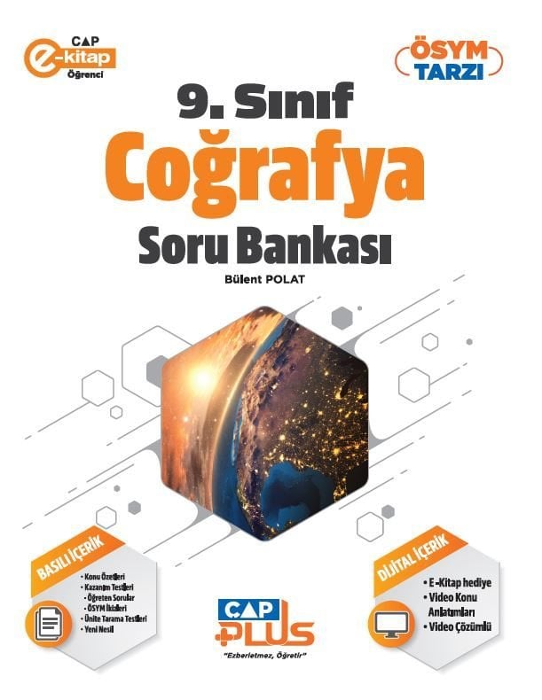 Çap Yayınları 9. Sınıf S.B. Anadolu Plus Coğrafya - 2023