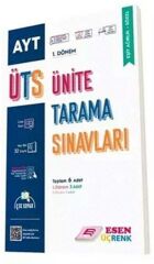 Esen Yayınları- Üç Renk AYT EA + Sözel Ünite Tarama Sınavları