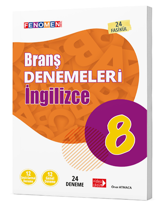 Fenomen 8.Sınıf  İngilizce (24 Deneme)