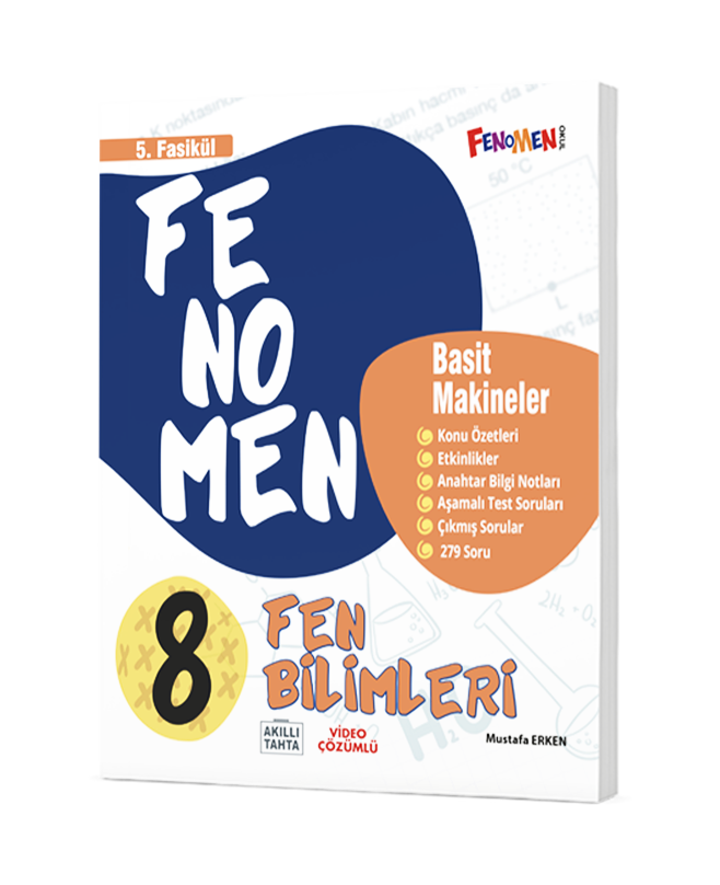 Fenomen 8.Sınıf  Fen Bilimleri 5.Fasikül (Basit Makineler)