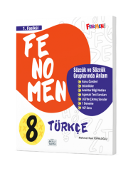 Fenomen 8.Sınıf  Türkçe 1.Fasikül (Sözcük Ve Sözcük Gruplarında Anlam)