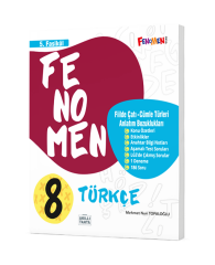 Fenomen 8.Sınıf  Türkçe 5.Fasikül (Fiilde Çatı-Cümle Türleri,Anlatım Bozuklukları)