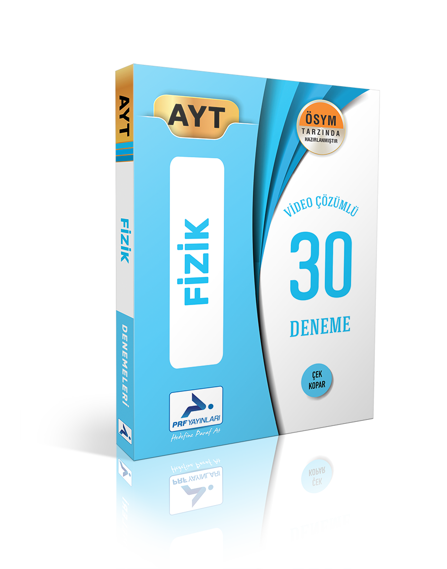 Paraf  Yayınları AYT Fizik Video Çözümlü 30 Branş Denemesi