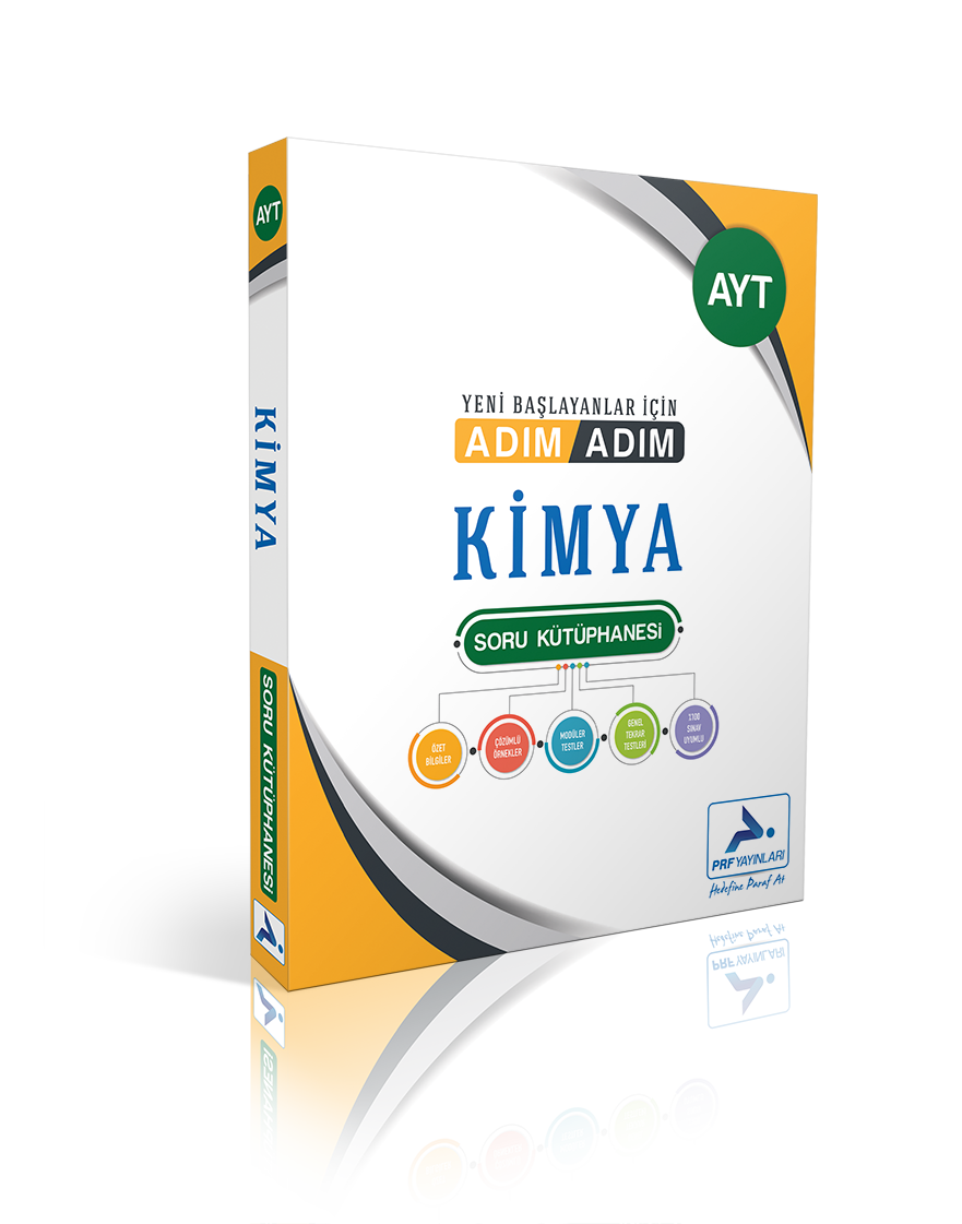 Paraf Yayınları AYT Adım Adım Kimya Çözümsüz Soru Kütüphanesi